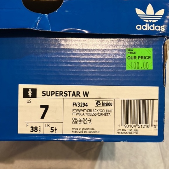 Adidas Superstar White Sneakers with Snake Print FV3294 - Picture 11 of 12